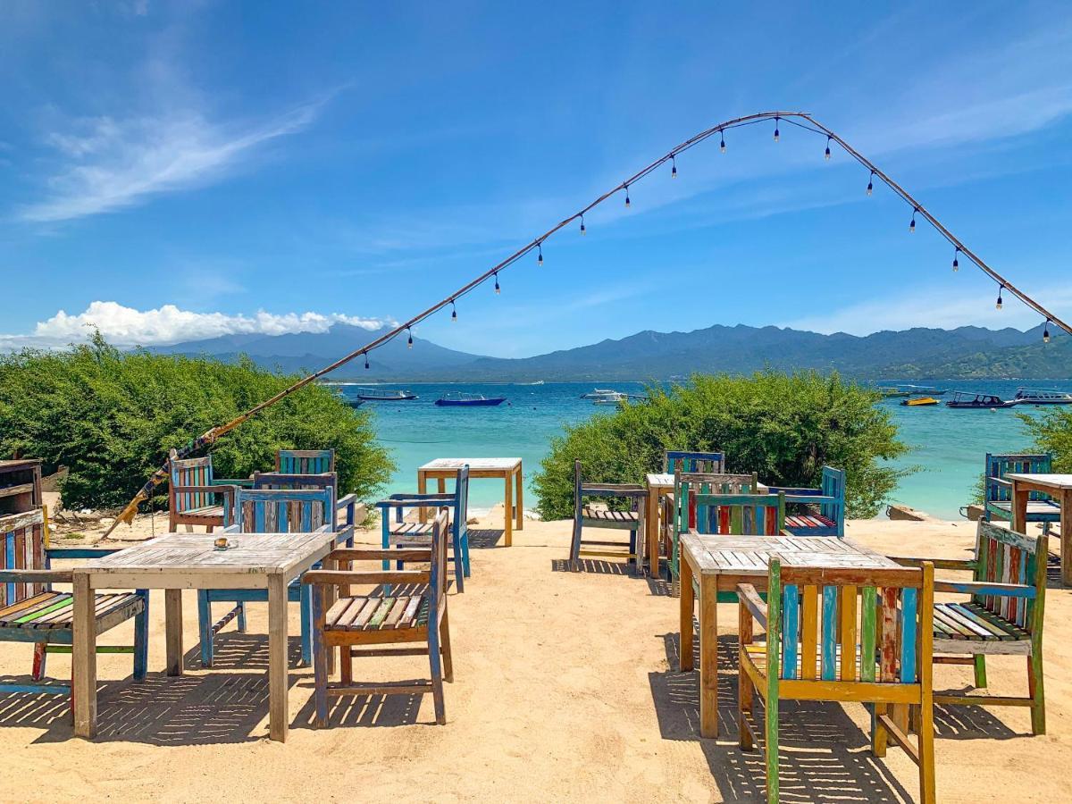 Tír na nÓg Beachfront Resort Gili Trawangan Exterior foto